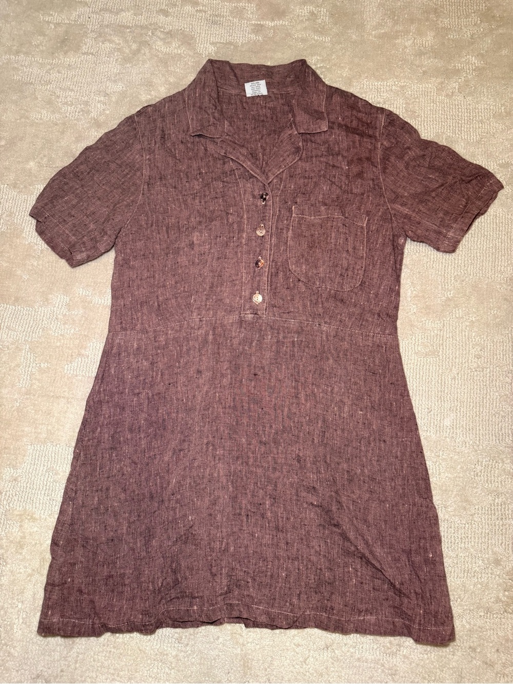 Click By Color Me Cotton Linen Dress